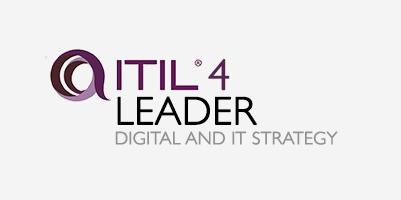 ITIL 4 Leader Digital  and IT Strategy (DITS)
